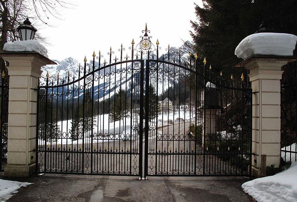 Castle gates