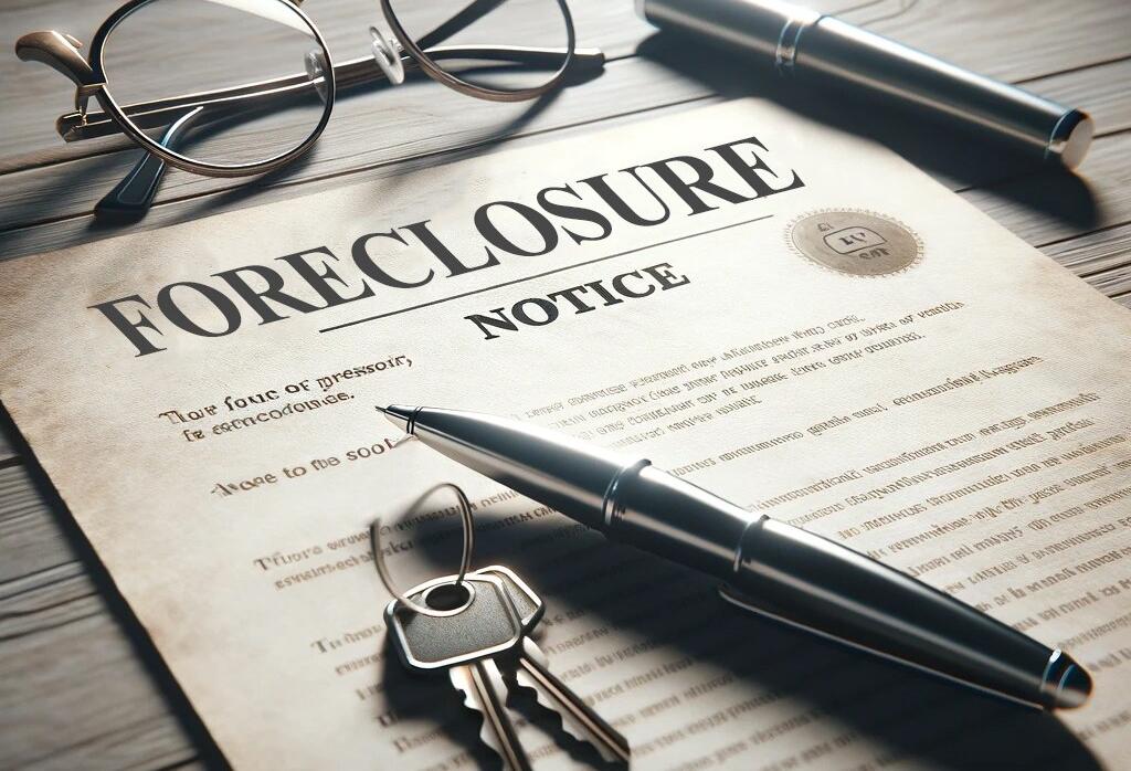 Foreclosure notice
