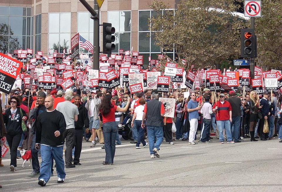 Writers strike Writers Guild of America