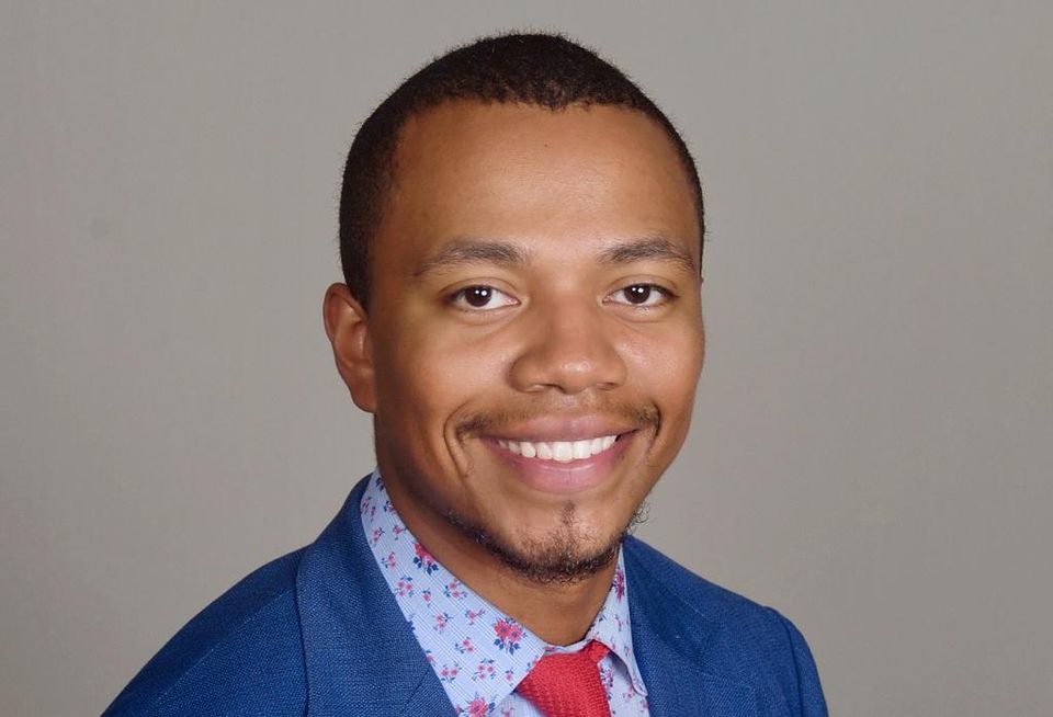 Cristian Goodson, a 23-year-old senior at San Diego State University who serves as an advisory and transactions intern at CBRE. He is also the executive director of sponsorship at the Real Estate Society of San Diego State University.