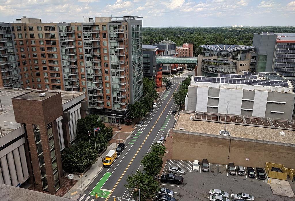 Downtown Silver Spring in May 2019