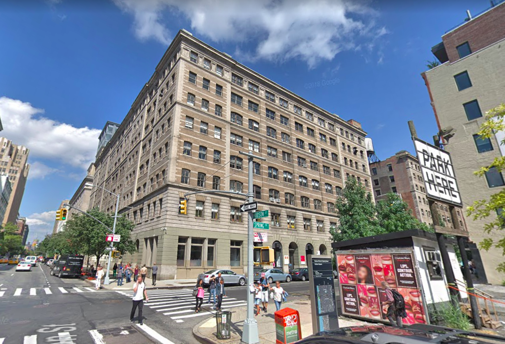 The Hudson Square site where The Walt Disney Co. plans to build its new New York headquarters.