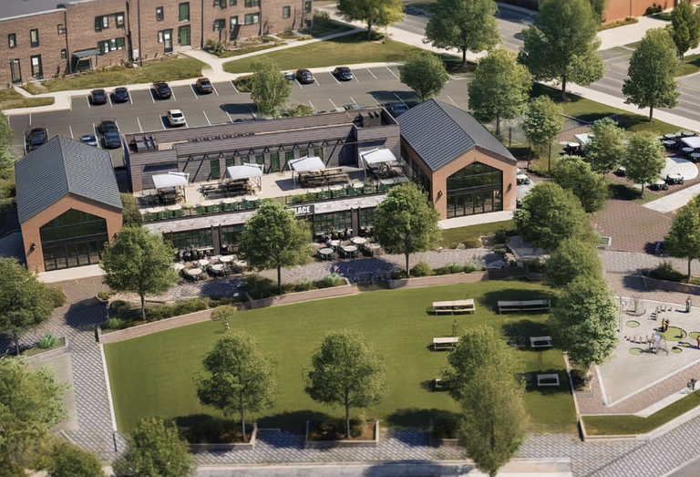 Downtown Superior food hall rendering