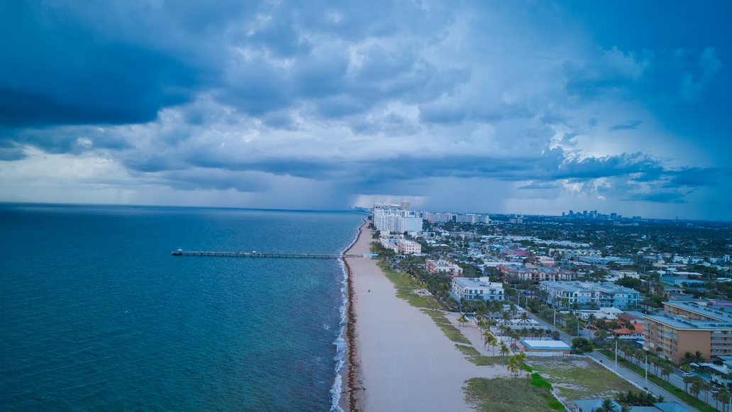 A beach view of Fort Lauderdale