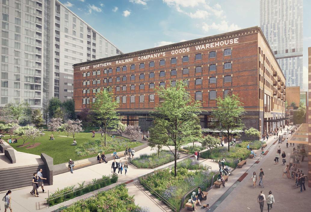 Trilogy's plans for Manchester's Great Northern Goods Warehouse January 2018 