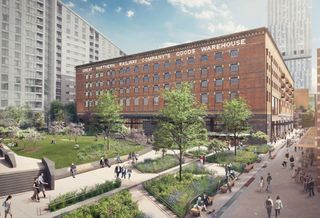Trilogy's plans for Manchester's Great Northern Goods Warehouse January 2018 