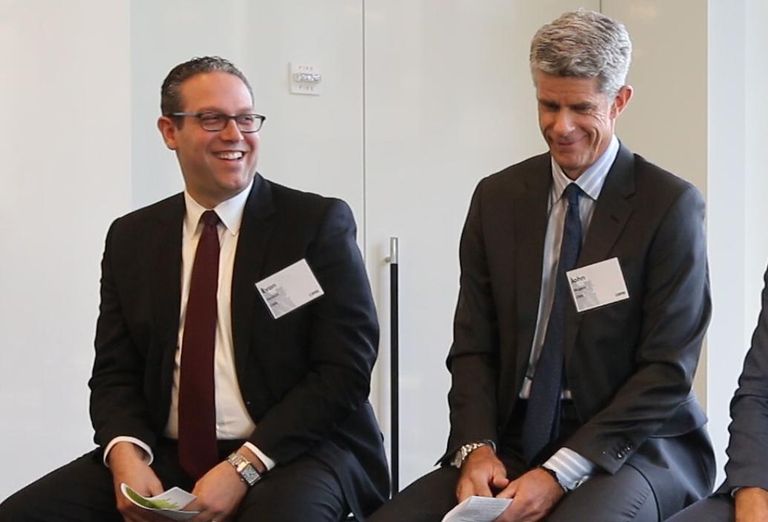 CBRE's Evan Haskell and John Nugent