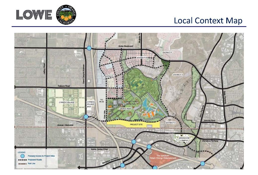 El Toro Parcel Development Plan