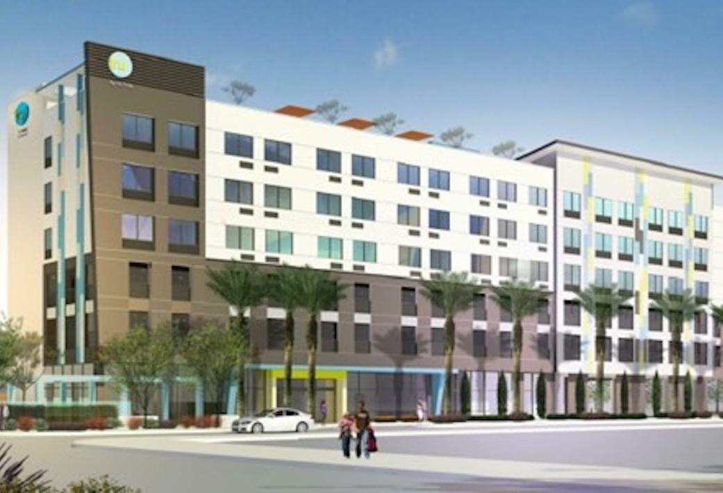 Kruger Development Group's is building a Tru Hilton, a six-story, 120-room hotel in Inglewood