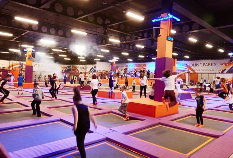 Trampoline park operated by Gravity at British Land's St Stephens Centre, Hull