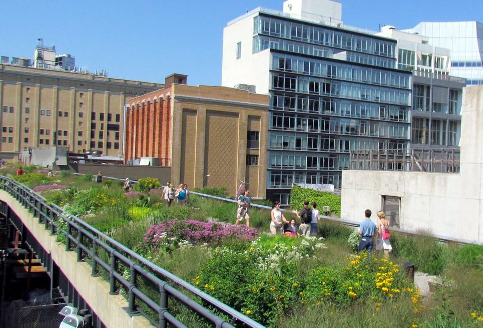 High Line park, New York