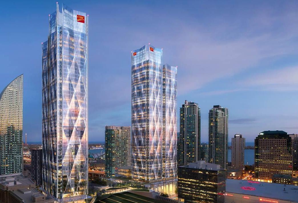 Ivanhoe Cambridge CIBC Square downtown Toronto Hines