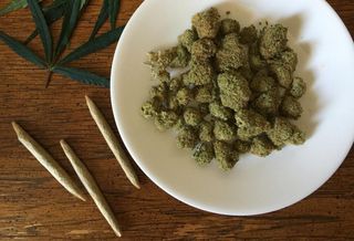 Marijuana food, cannabis weed
