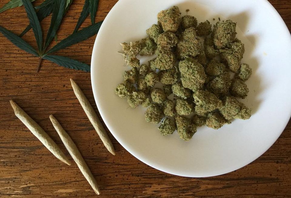 Marijuana food, cannabis weed