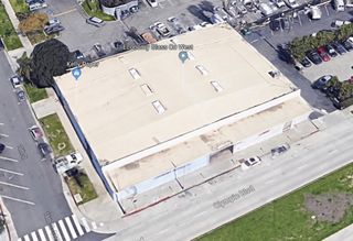 Industrial building at 1601 Olympic Blvd. in Santa Monica