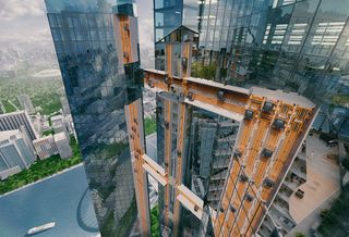 Prepare For  Elevators That Move Sideways, Spiral Escalators And Robots Riding Lifts 