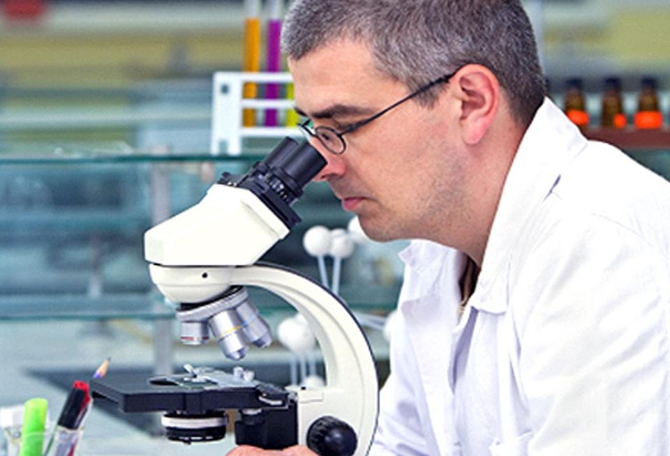 microscope science scientist