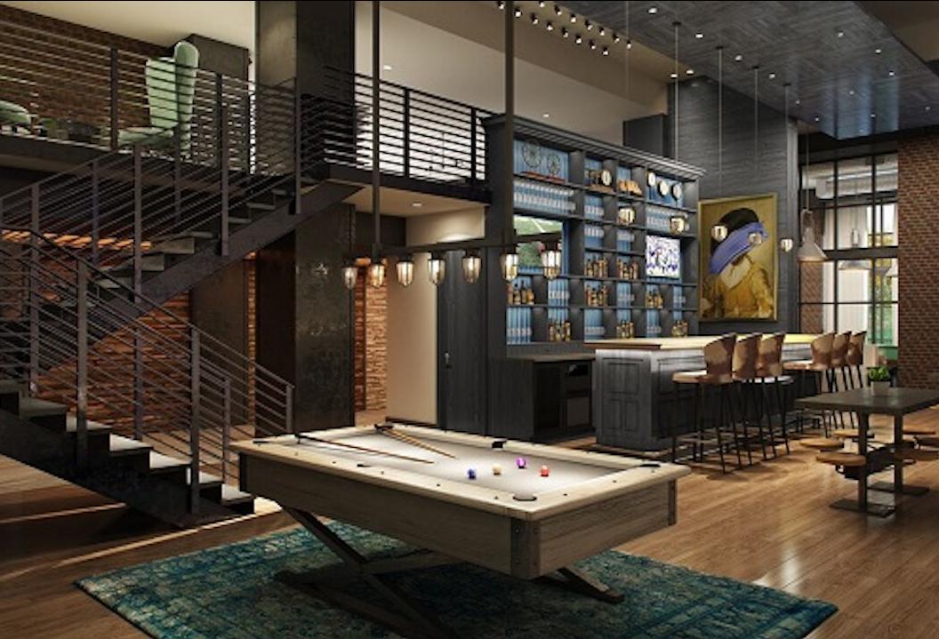 Rendering of the Case Building interior