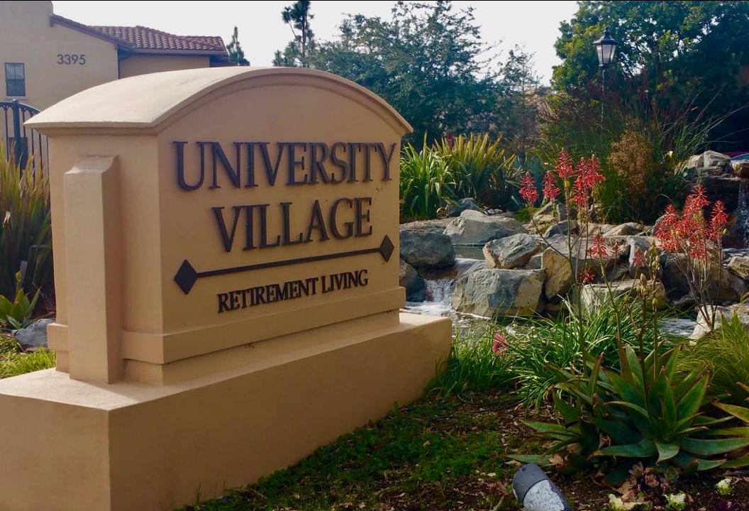 University Village in Thousand Oaks, CA. is one of about four dozen University Based Retirement Communities (UBRCs) nationwide. The retirement community has a partnership with Cal Lutheran University. 