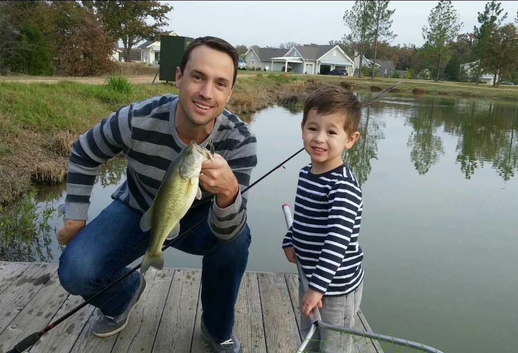 Nick Losada and son