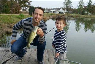 Nick Losada and son