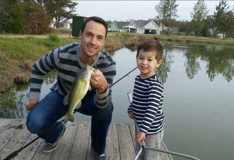 Nick Losada and son