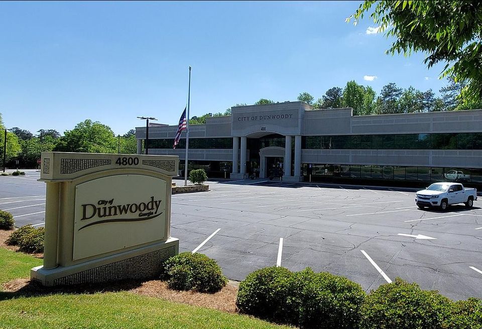 The city hall of Dunwoody, Georgia, a close-in suburb of Atlanta.