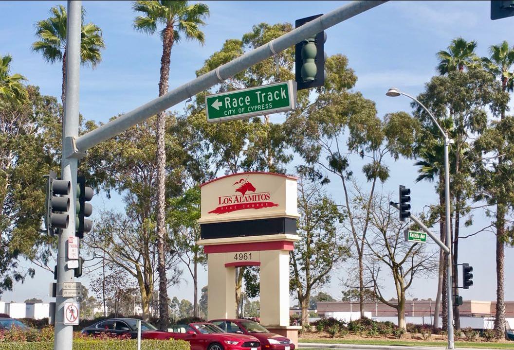 Owner of Los Alamitos Race Course attempts to rezone 150-acre property. 