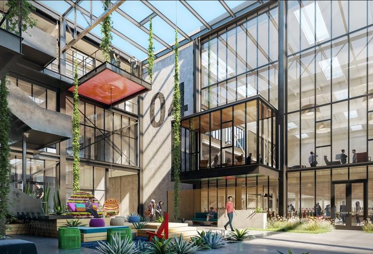 Rendering of Steelwave's The Press in Costa Mesa