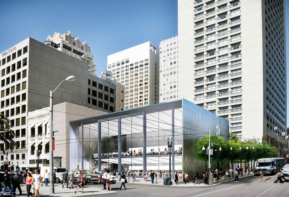 Apple's New S.F. Flagship Store