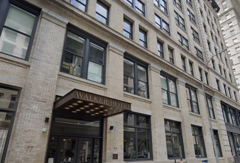 The 171-key Walker Hotel Tribeca, where Riyad Bank provided a $60M refinancing deal to Bridgeton Holdings this week.