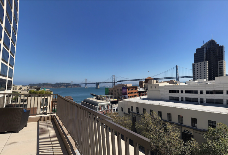 View from One Market Plaza, Sept. 2016