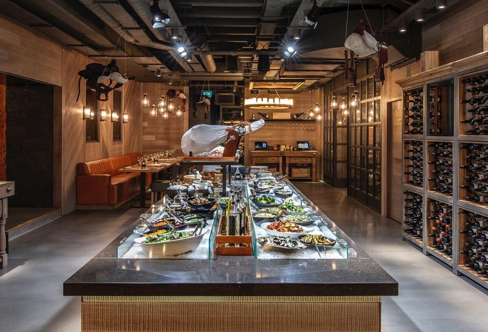 sides bar at fizenda brazillian restaurant colmore row birminghamnov 2018