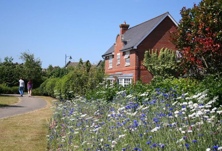 housing at Kings Hill, Kent, the mixed residential and business park scheme developed by Liberty Property Trust