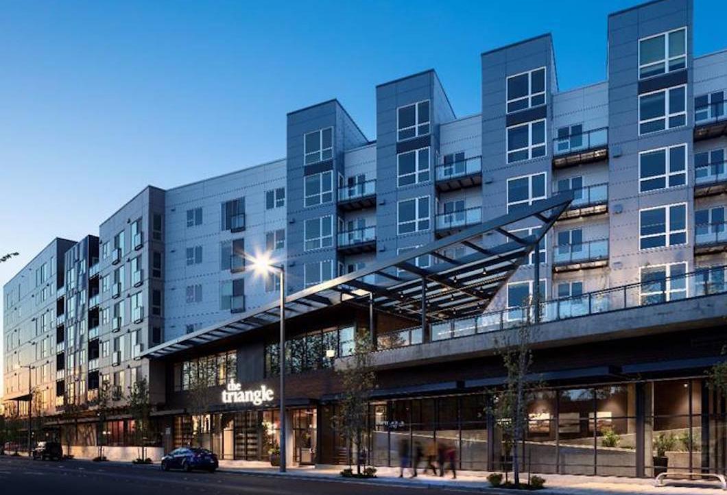 Redmond's Triangle Mixed-Use Building Enhances Pedestrian Space