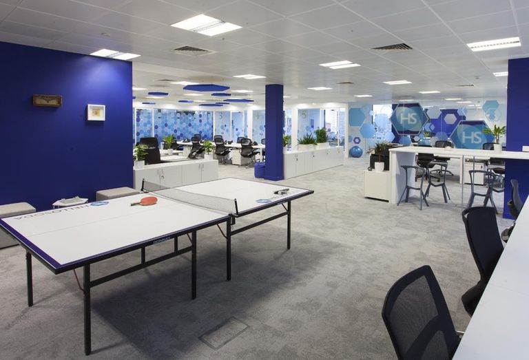 Hello Soda's office on the top floor (6,202 sq ft) of 55 Princess Street, Manchester.