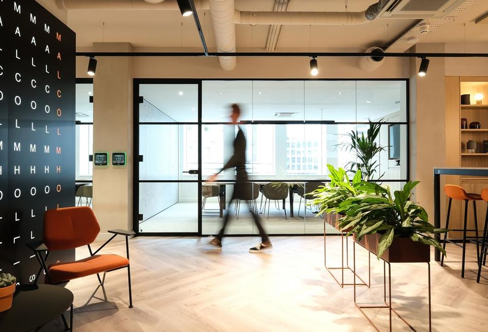 Malcolm Hollis office fit out Manchester lexicon building st peters square green breeam