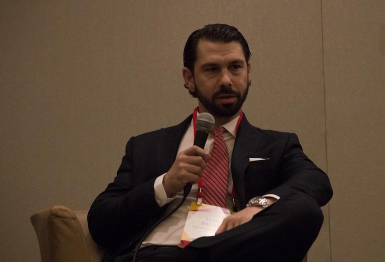 Dalfen America Corp. President and CIO Sean Dalfen at Bisnow's Dallas Capital Markets and 2018 Forecast.