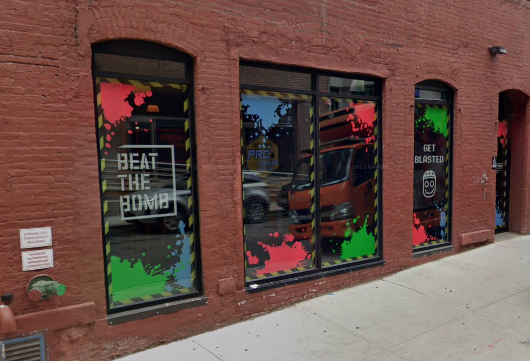 Beat The Bomb's location at 255 Water St. in Brooklyn, New York