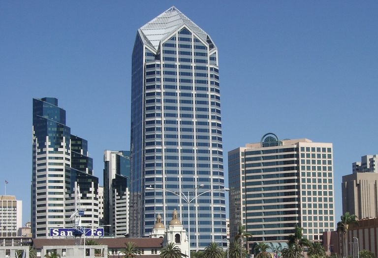 The One America Plaza in Downtown San Diego.