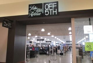 Saks Off 5th store.