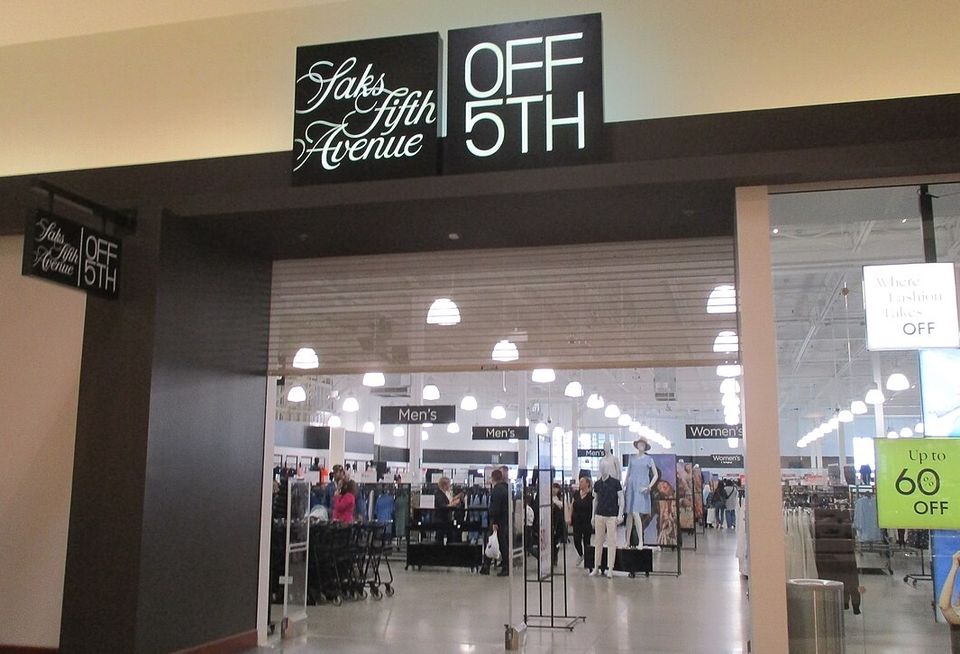 Saks Off 5th store.