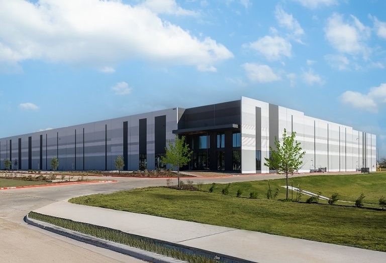 Rendering of A20 Logistics Center.