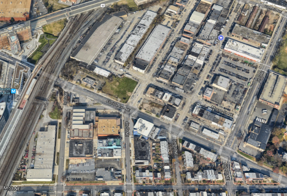 Union Market Aerial