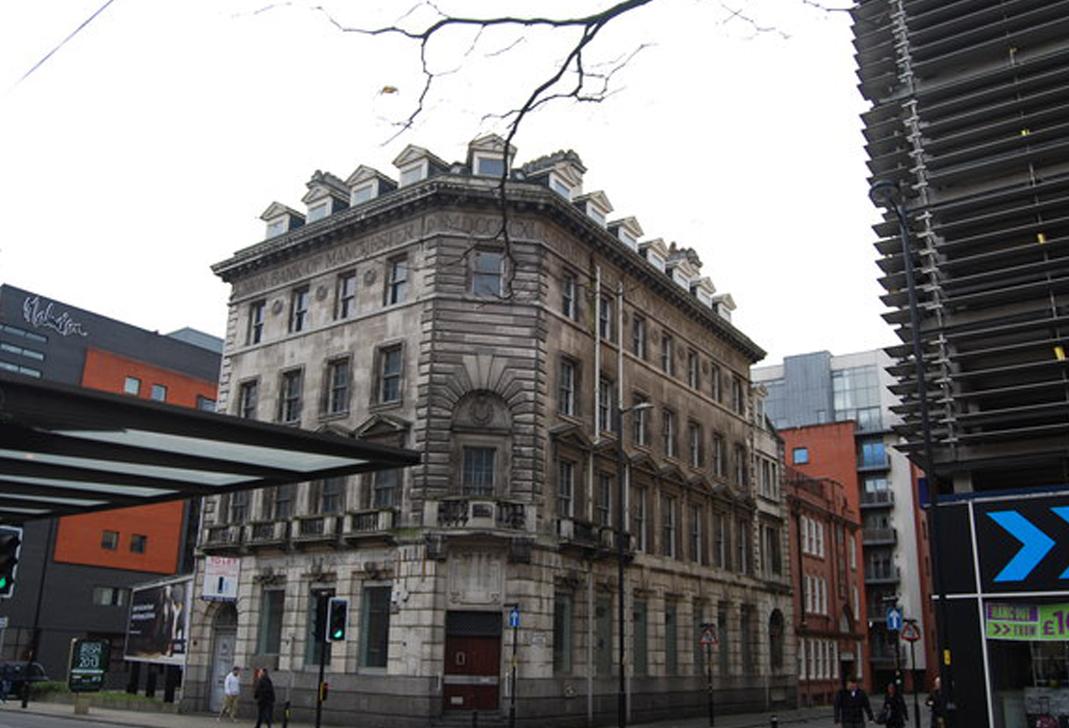 Grade II listed former Barclays (and Union Bank), Piccadilly, Manchester