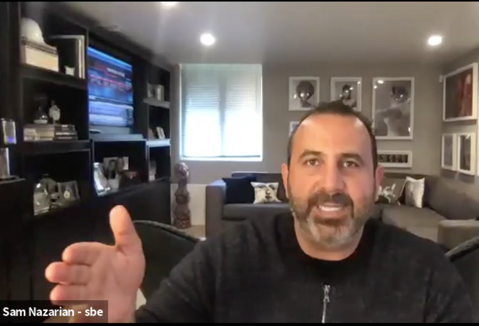 SBE CEO Sam Nazarian