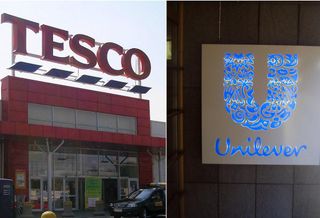 Tesco, Unilever