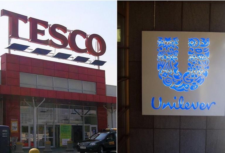 Tesco, Unilever