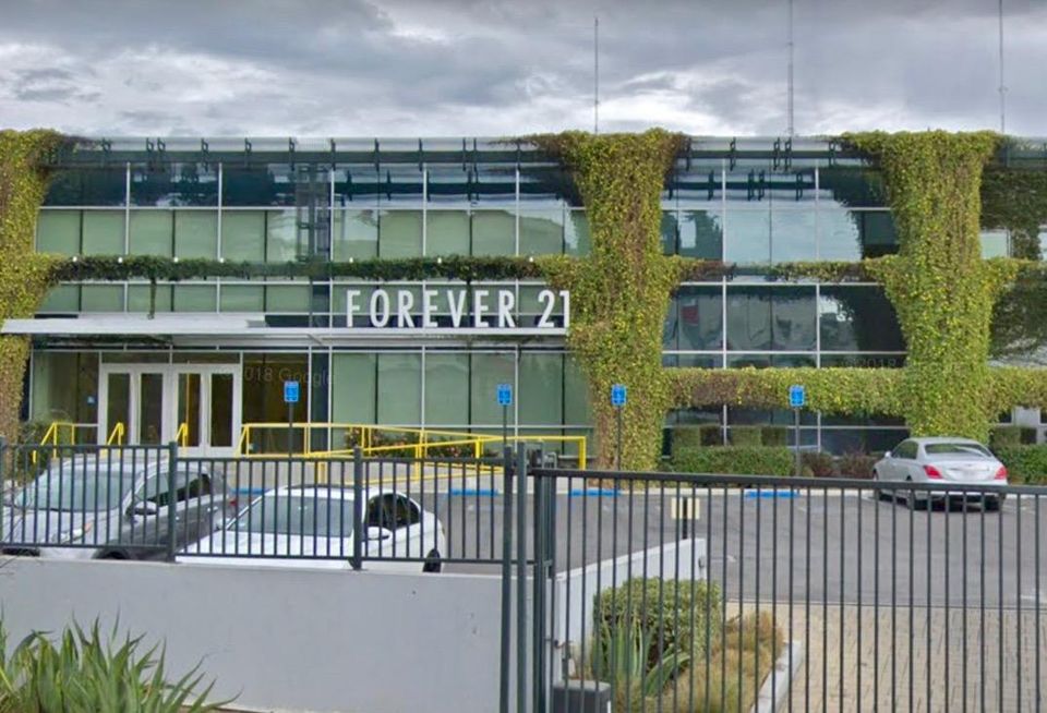 Forever 21 corporate headquarters at 3880 North Mission Road in Los Angeles