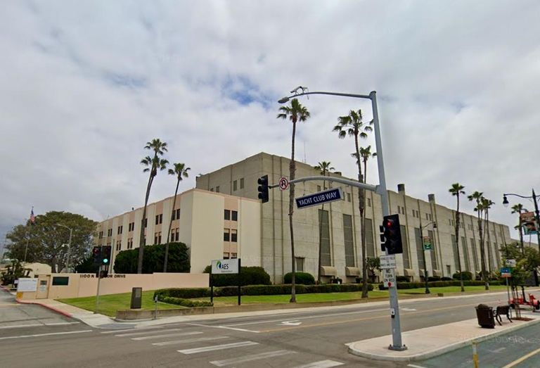AES Redondo Beach Power Plant at 1100 North Harbor Drive in Redondo Beach